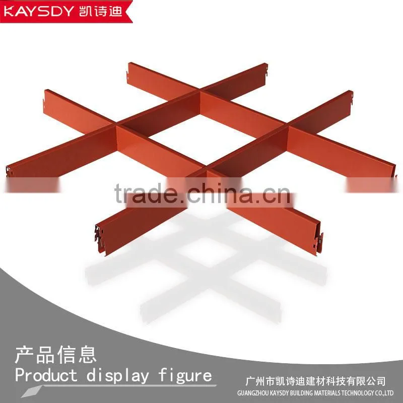 metal grid ceilings for bus station and railway station