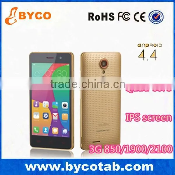 Top quality dual sim android 4.4 phone with 3G/GSM