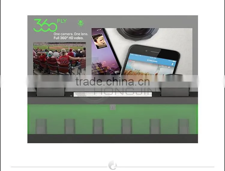 Hongjin Smart Products Display Cabinets with Touch Panel