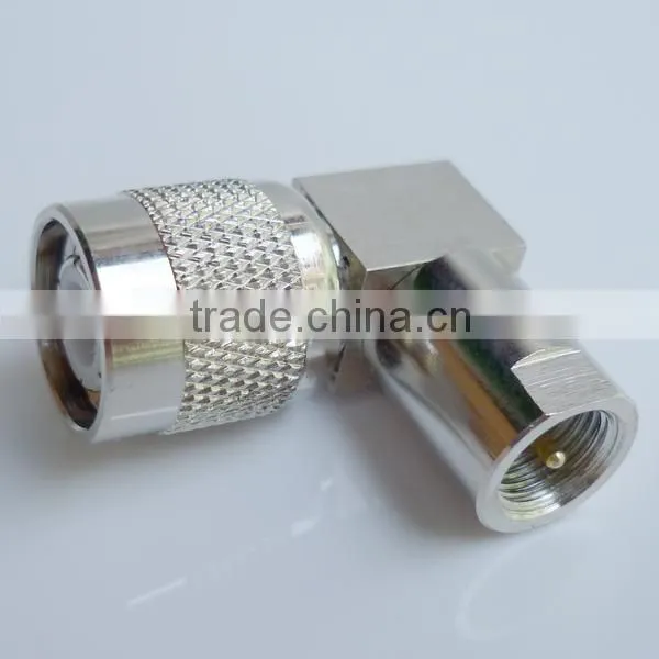 RF Coaxial Adapter TNC male to FME male right angle