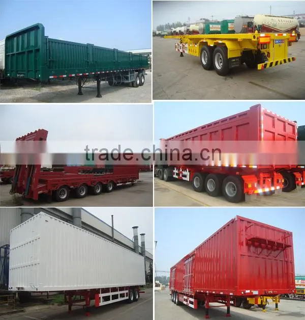 CIMC Manufactured by Factory Woods Transporter Truck Trailer for Sale