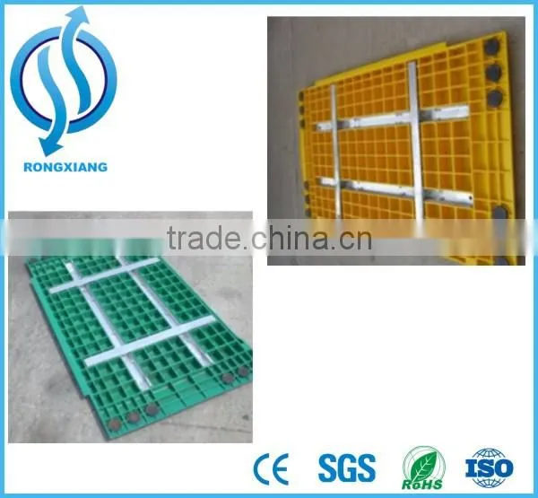 Plastic Trench Cover with Iron Barrier for Road Work