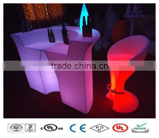 Cool LED Bar Counter, L Shape Bar Counter, LED Bar Furniture