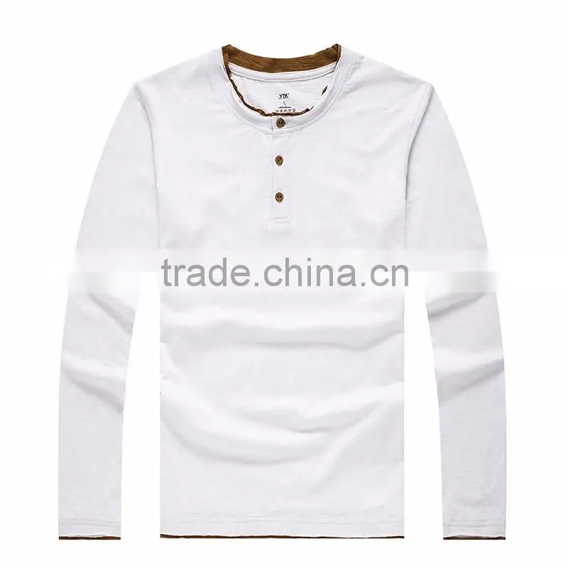 New arrive fashion dress clothes mens shirts t shirt with layered