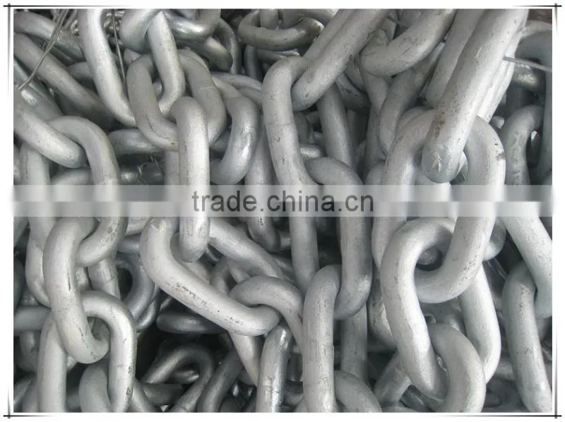 factory price open link chain marine products