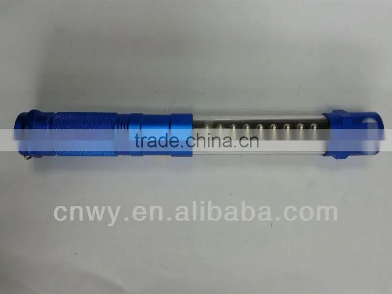 new led flashlight 2014 3 functions: lighting, SOS, and work light