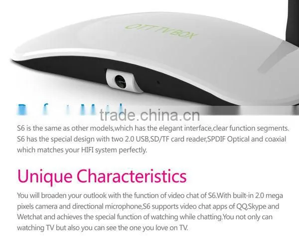 Dual core skype tv box with android 4.2 OS