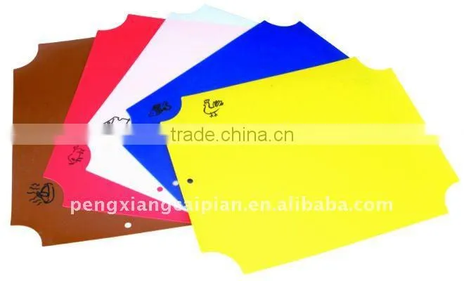 plastic thin folding chopping board/flexible cutting board