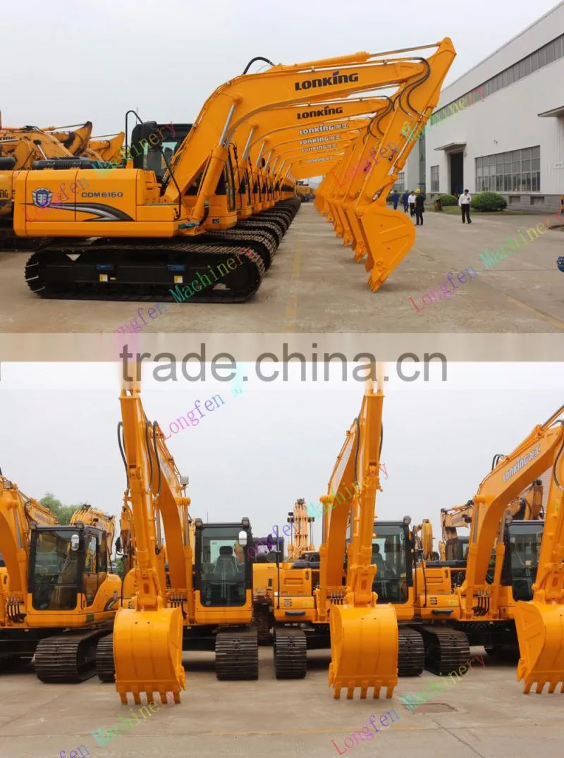 LG6150 china Lonking excavator for sale with CE