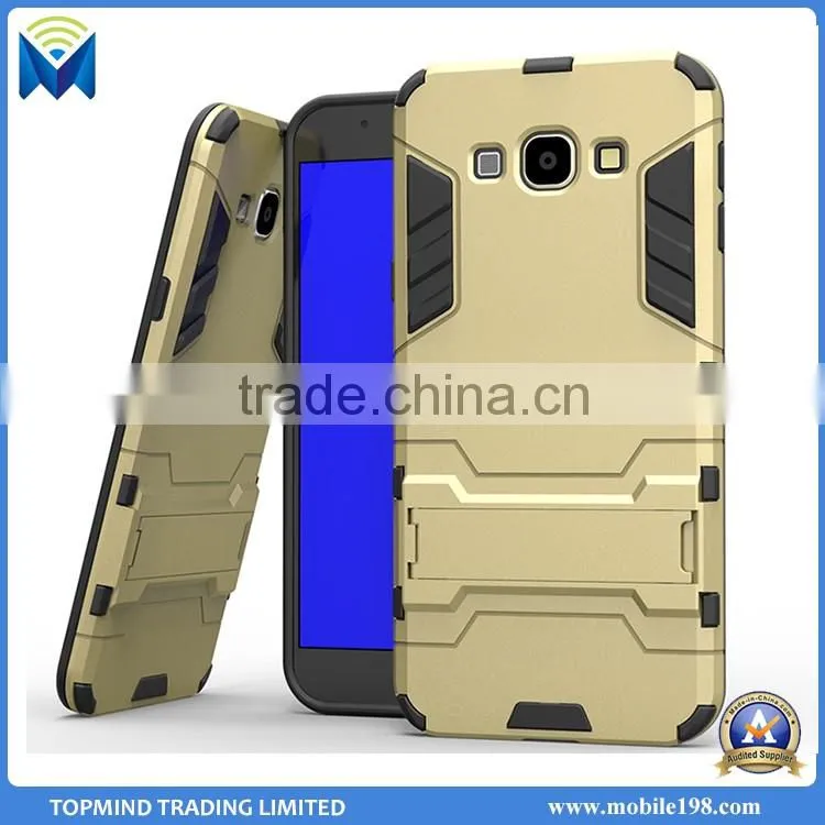 2 in 1 Phone Case PC TPU Hybrid Case with Kickstand for iPhone 6S