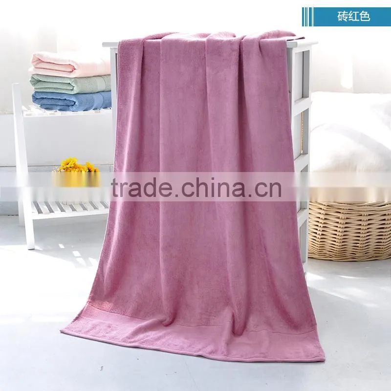 2015 new product bamboo fiber bath towel