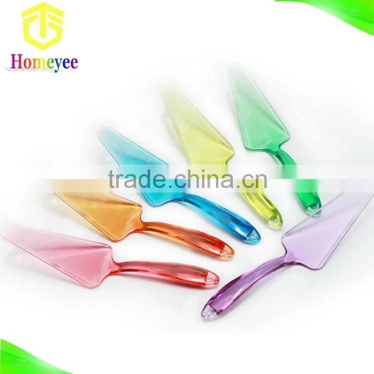 New design color plastic cake shovel