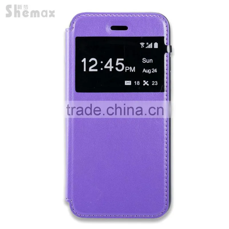 Latest styles Leather case with card slot for LG SPIRIT