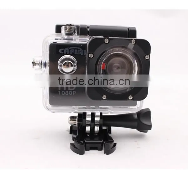 2016 New Fashion Outdoor camping 1080P full hd action sport camera