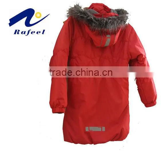 red long jacket suit