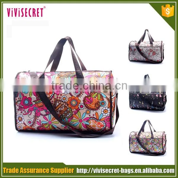 vivisecre New travel product nylon cartoon luggage travel bag online