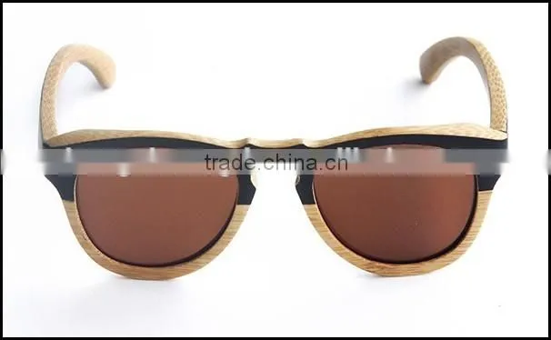 2016 Polarized Lens wooden eyewear in wood sunglasses