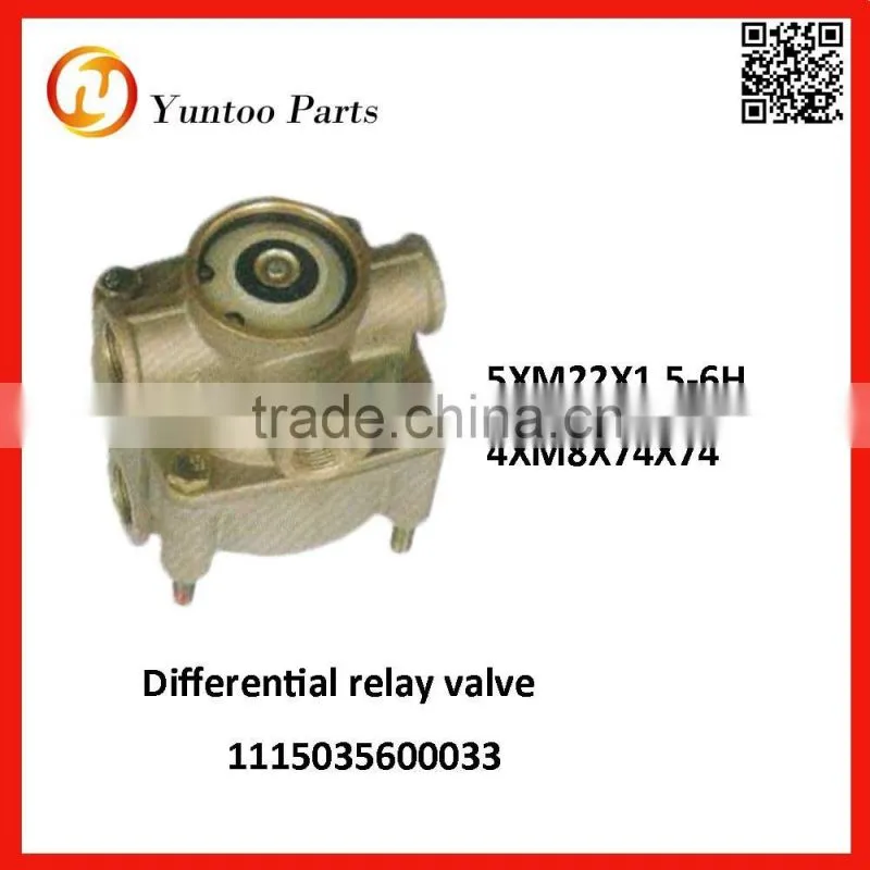 yutong and zhongtong bus relay valve 3527-00006 STR-3527100 3527-10-00003