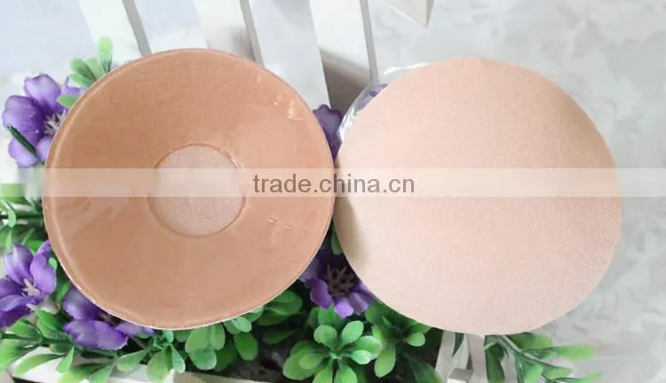 Round and flower shaped cloth nipple cover pasties biogel sexy decorative nipple cover
