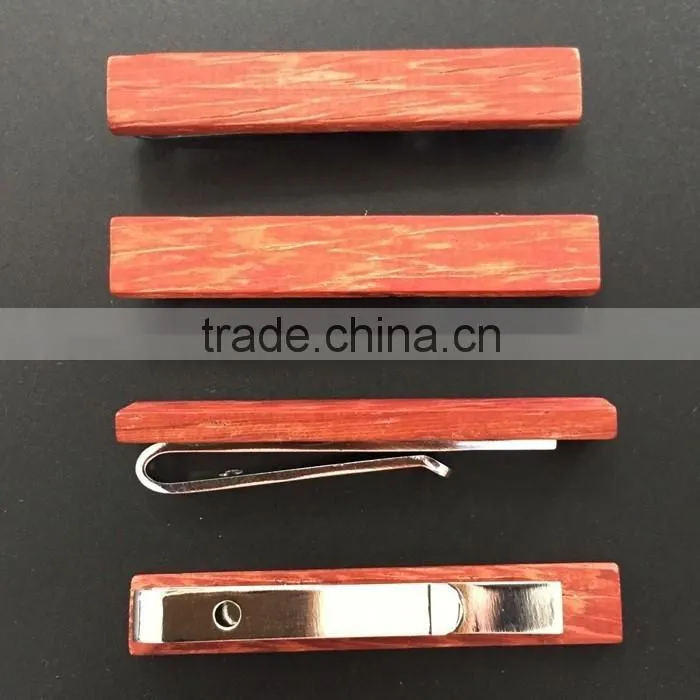 2016 NEW WOOD tie clip & mens tie bar & fashion tie pin TPW003