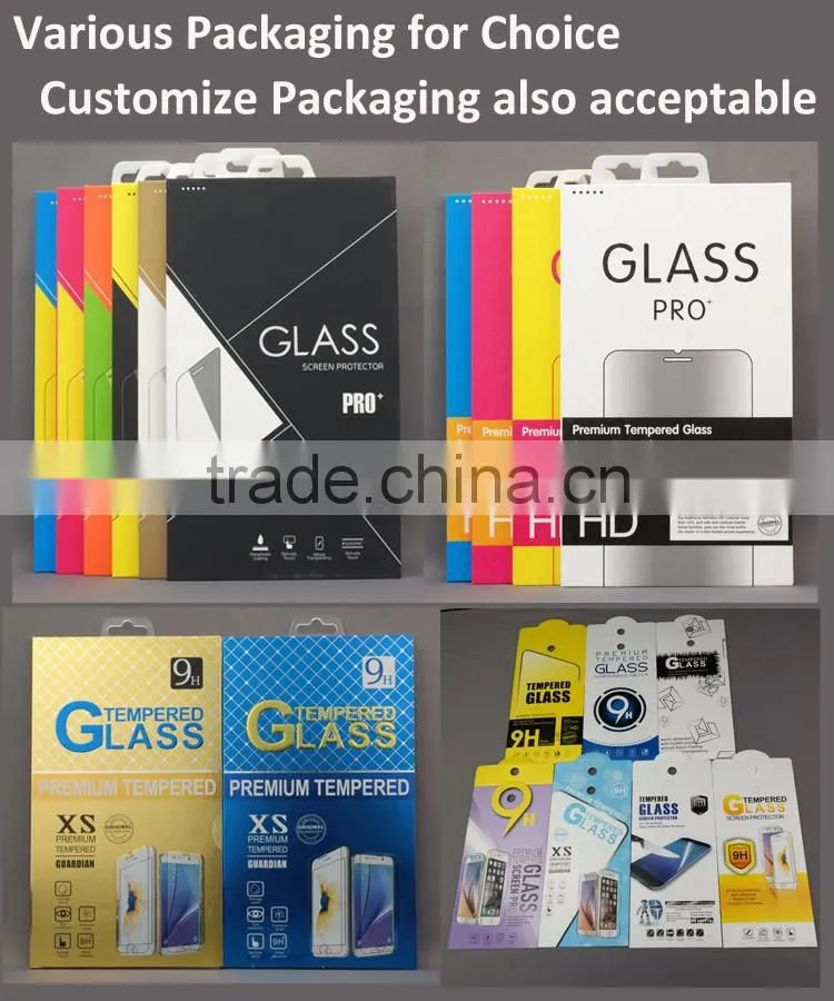 dust free fingerprint free glass tempered screen protector for iphone 7