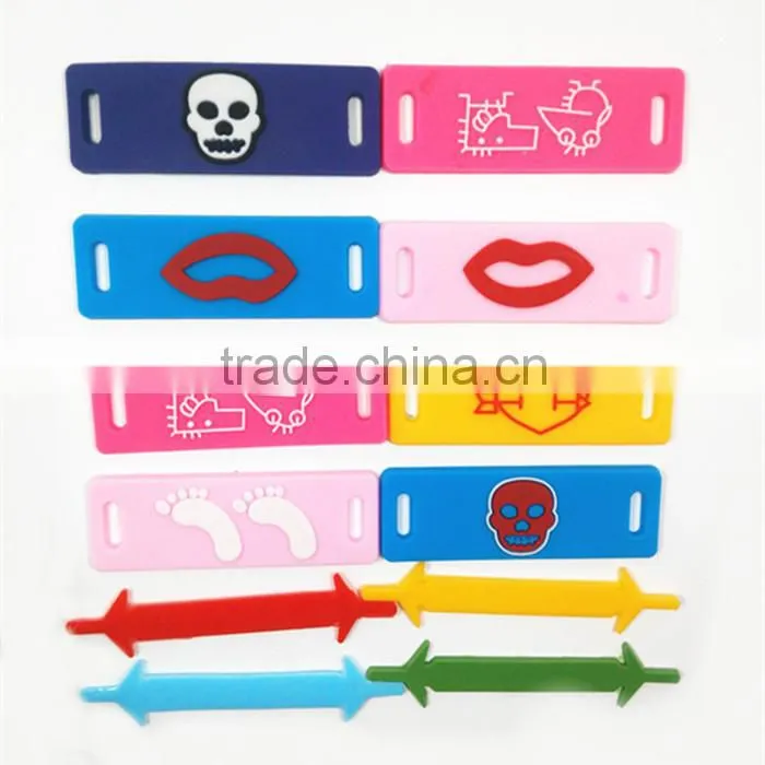Hot sale Chinese Supplier plastic soft PVC Canvas shoe lace charms