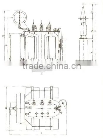 S9 Series 10 KV low-loss oil immersed distribution transformer