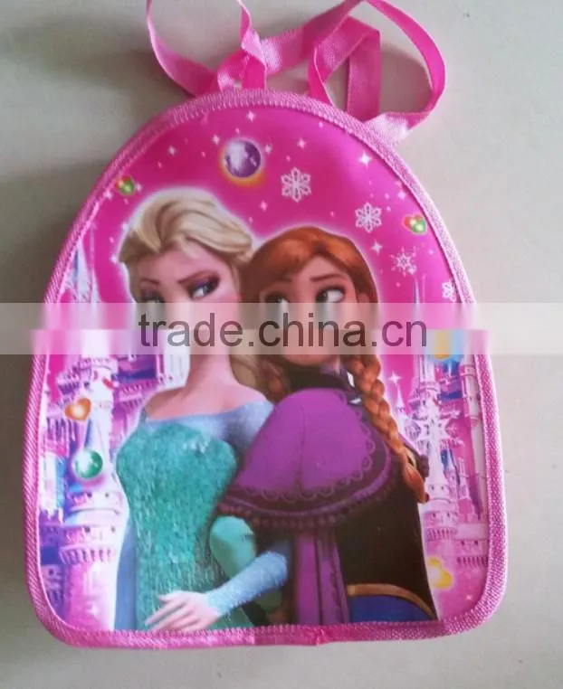 wholesale cute non woven frozen cartoon kids child school bag