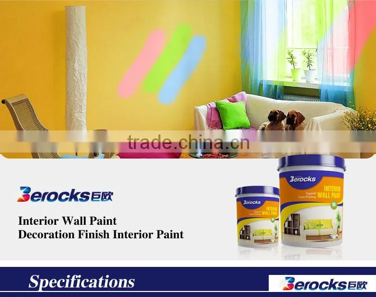 Interior wall easily brush emulsioni paint of non-toxic