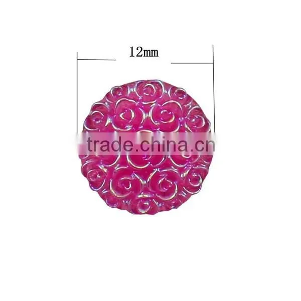 latest fashion artificial wholesale cheap hotfix beads resin stone for crafts