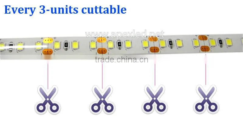 waterproof 2835 led flexible strip lighting LED LIGHTING FACTORY