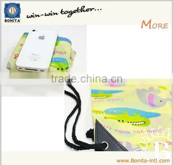 Promotion drawstring backpack, shoes drawstring bag