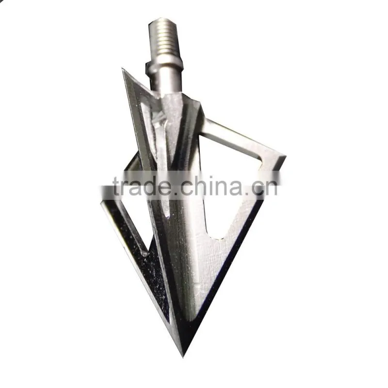 archery arrow tips hunting arrow broadhead with 3 fixed sharp blades broad heads 100 grains arrow tips archery