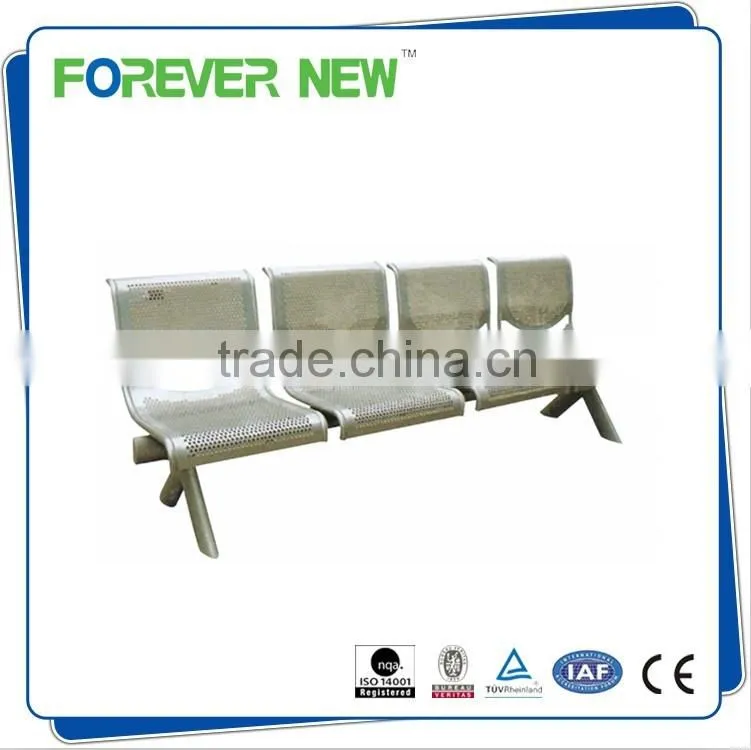 YXZ-038 3-seats waiting chair with leatheret cover