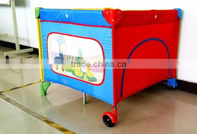 Square playpen baby Furniture, folding baby playpen bed, portable outdoor playpens