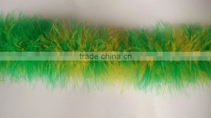Mixed color Marabou boa for Christmas ornaments, wedding decoration, prom decorations or for costumes