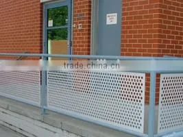 Perforated metal mesh speaker grille/ Metal plate