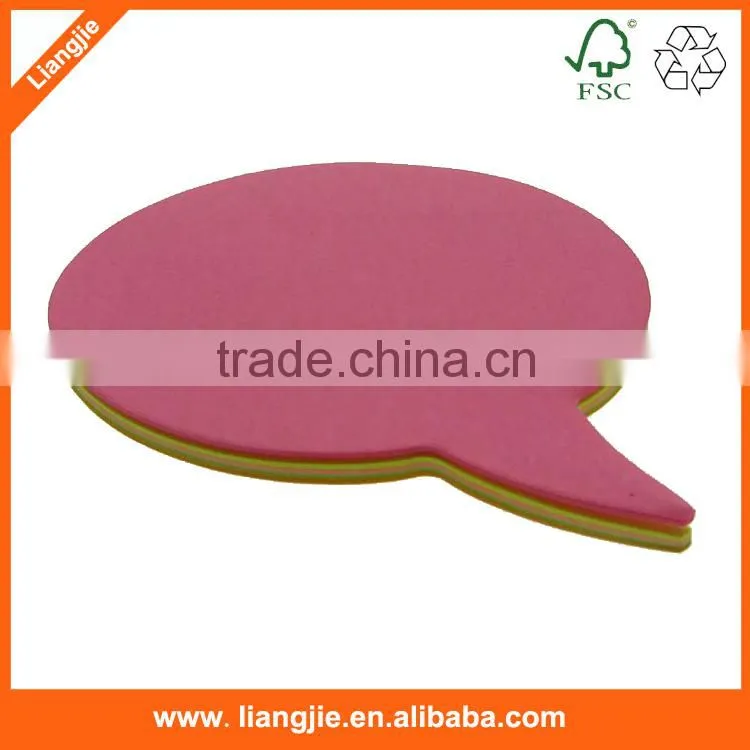 Apple shaped sticky notes pad for Promotion