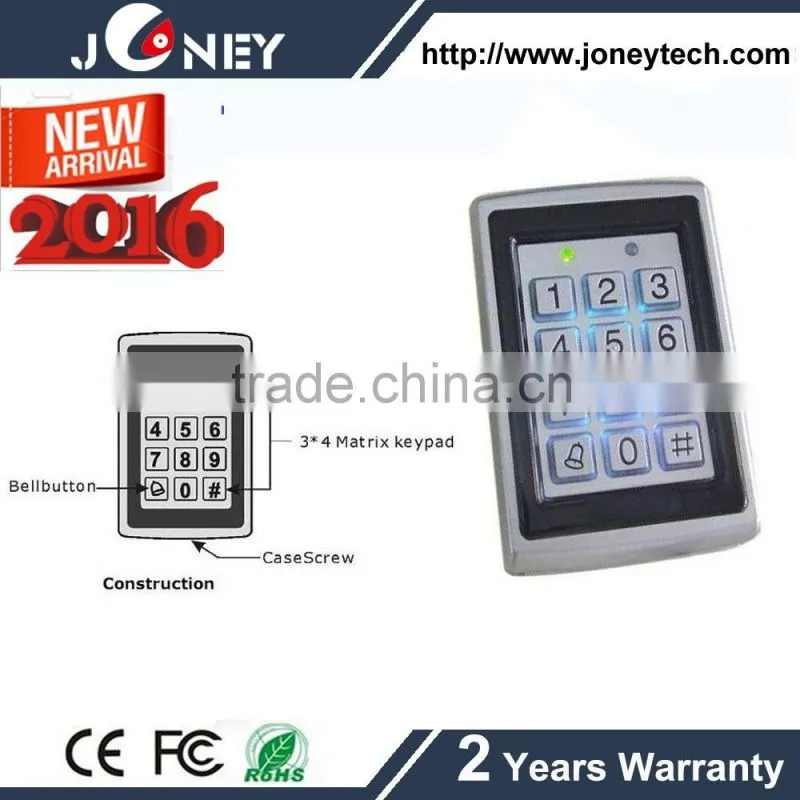 rfid access control rfid card reader machine touch keypad rfid reader