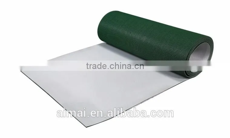 Grass pattern rubber conveyor belt for sale