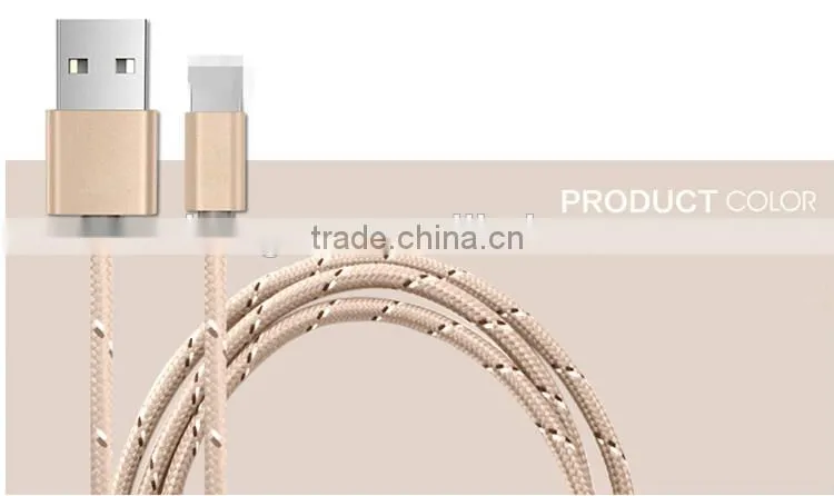 cheap colorful USB cable data cable 8pin for charging with good quality