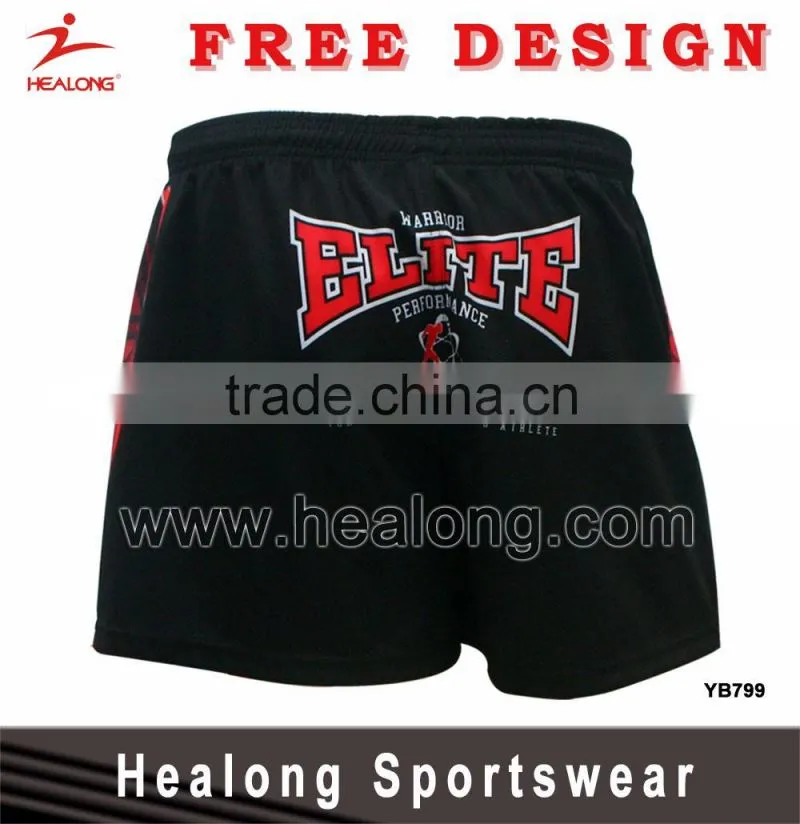 Hot Sales Cheap Custom Subliamation Man's Sportswear Rugby Shorts Jersey