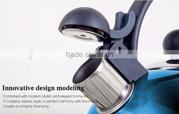 Single bottom non-electric stainless steel induction tea pot camping tea kettle