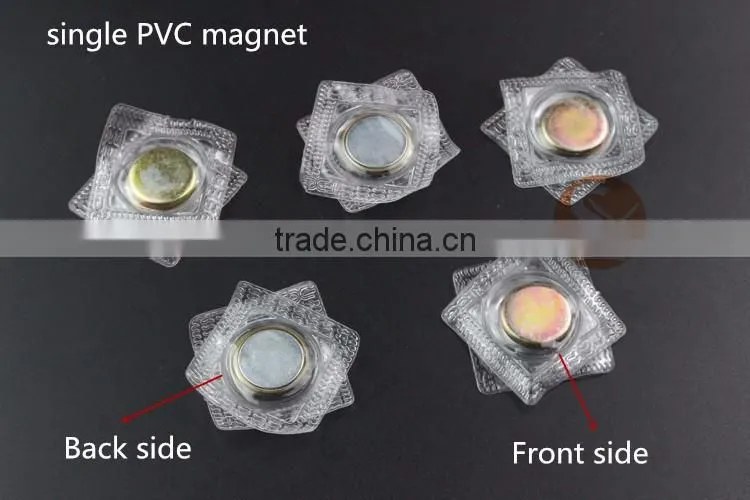 PVC Hidden Magnetic button, hidden snap button