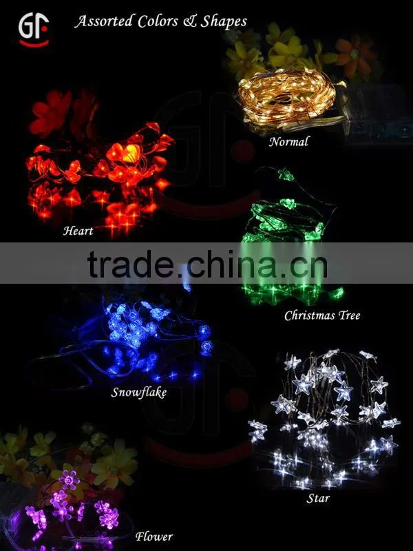 2016 Factory Wholesale Cheap Battery Operated String Lights