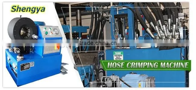 SY-DC32 12V 24V 1/8-2'' inches best rubber designer hydraulic hose crimpers