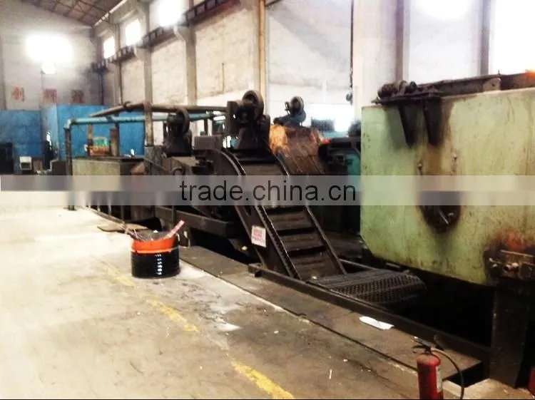 Mesh conveyor belt continuous carburizing heat treatment production line
