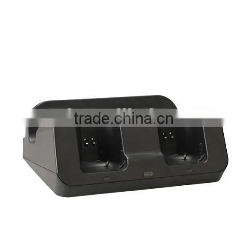 Triple Charging Dock / Viewing Stand For Wii U Gamepad And For Wii Remote Control