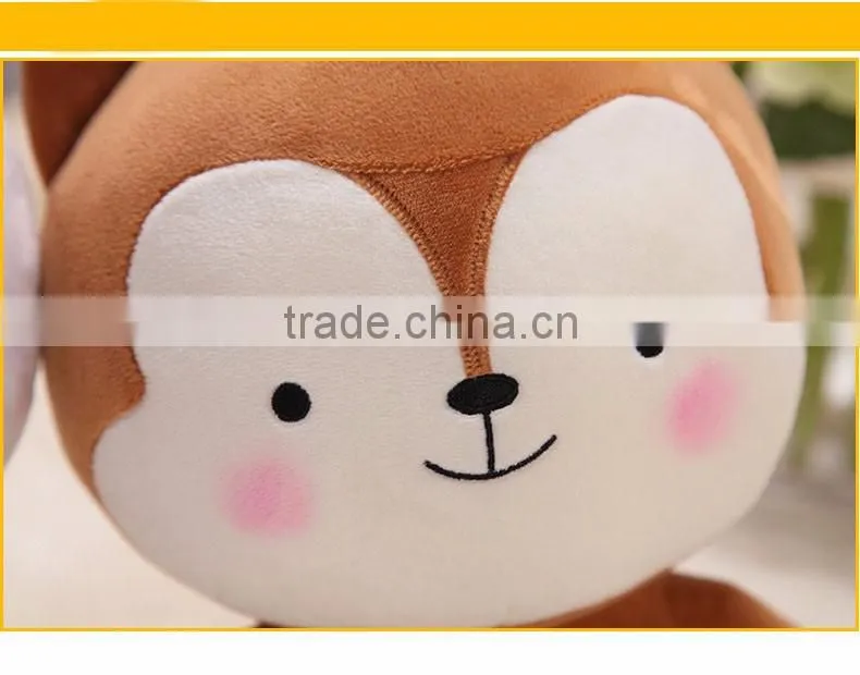 Korea style brown fox with white rabbit dall Korea Descendants of the sun toy Stuffed Dalls