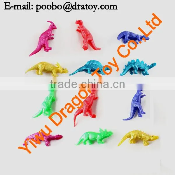 3D plastic cartoon figurine toys for children